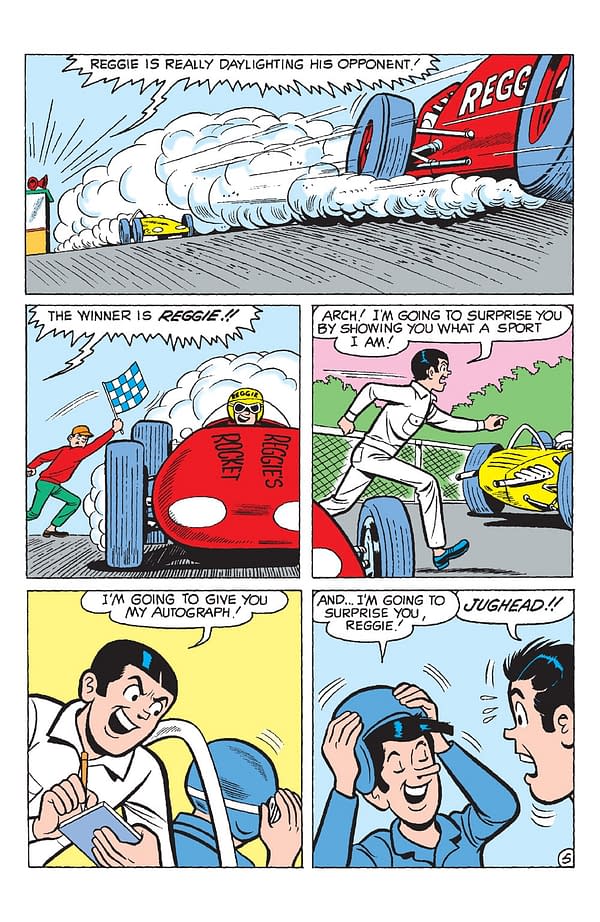 Interior preview page from Archie and Friends: Hod Rod Racing #1