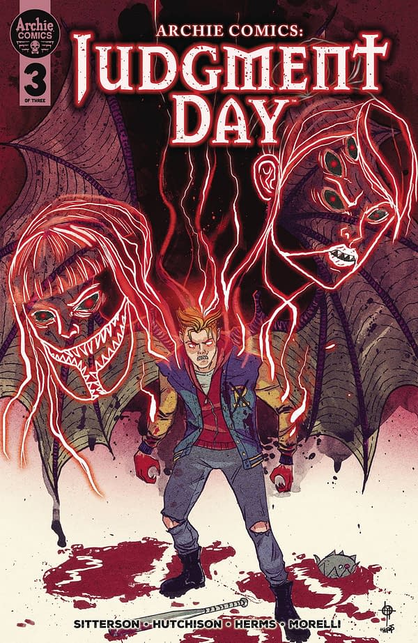 Cover image for ARCHIE COMICS JUDGMENT DAY #3 (OF 3) CVR A MEGAN HUTCHISON