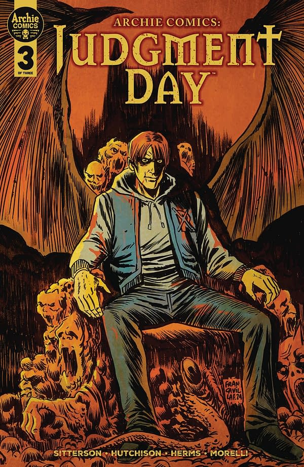 Cover image for ARCHIE COMICS JUDGMENT DAY #3 (OF 3) CVR B FRANCAVILLA