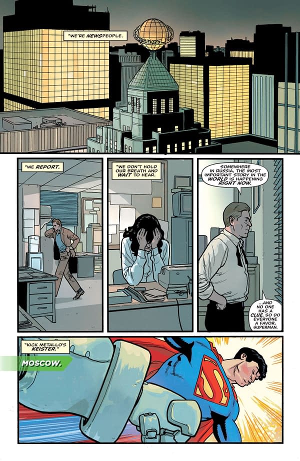 Interior preview page from Superman '78: The Metal Curtain #6