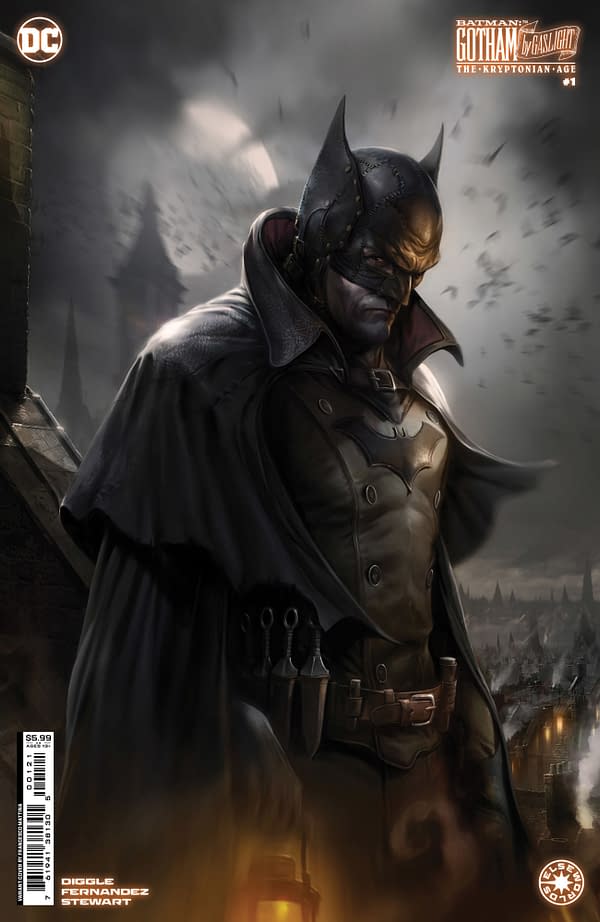 Cover image for Gotham by Gaslight: The Kryptonian Age #1