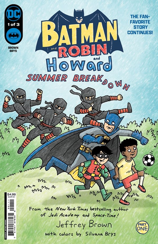 Cover image for Batman and Robin and Howard: Summer Breakdown #1