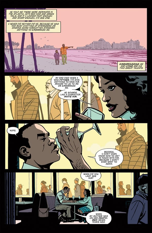 Interior preview page from ANANSI BOYS #1 CHRIS SOTOMAYOR COVER