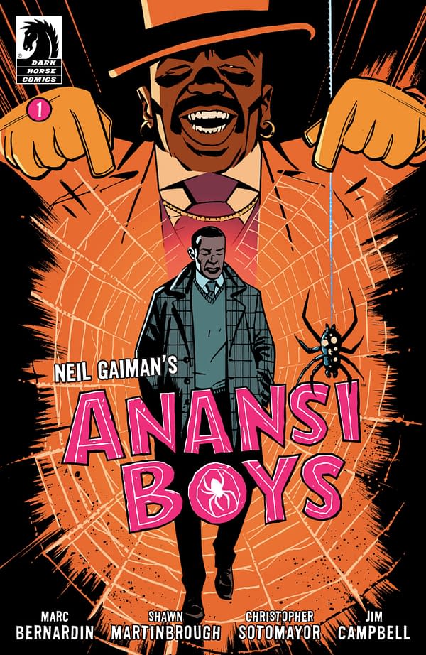 Cover image for Anansi Boys I #1 (CVR B) (Shawn Martinbrough)