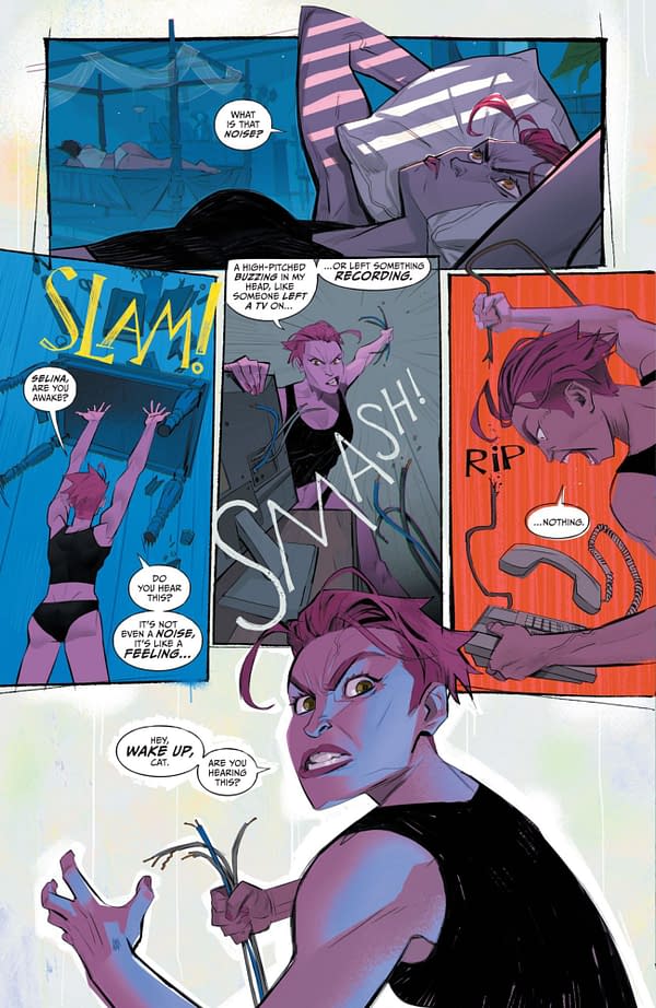 Interior preview page from Catwoman #66