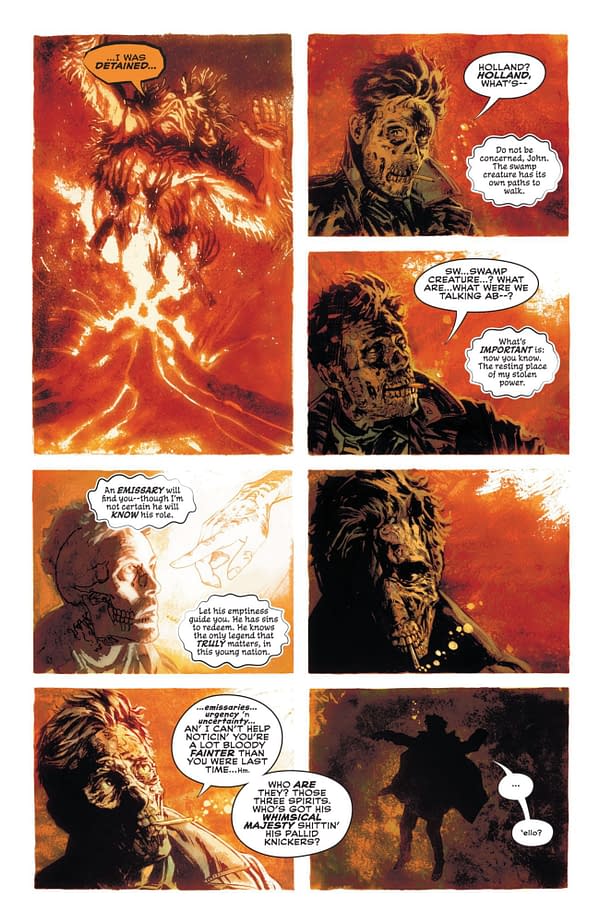 Interior preview page from John Constantine: Hellblazer - Dead in America #6