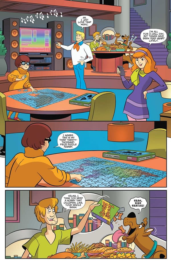 Interior preview page from Batman and Scooby-Doo Mysteries #6