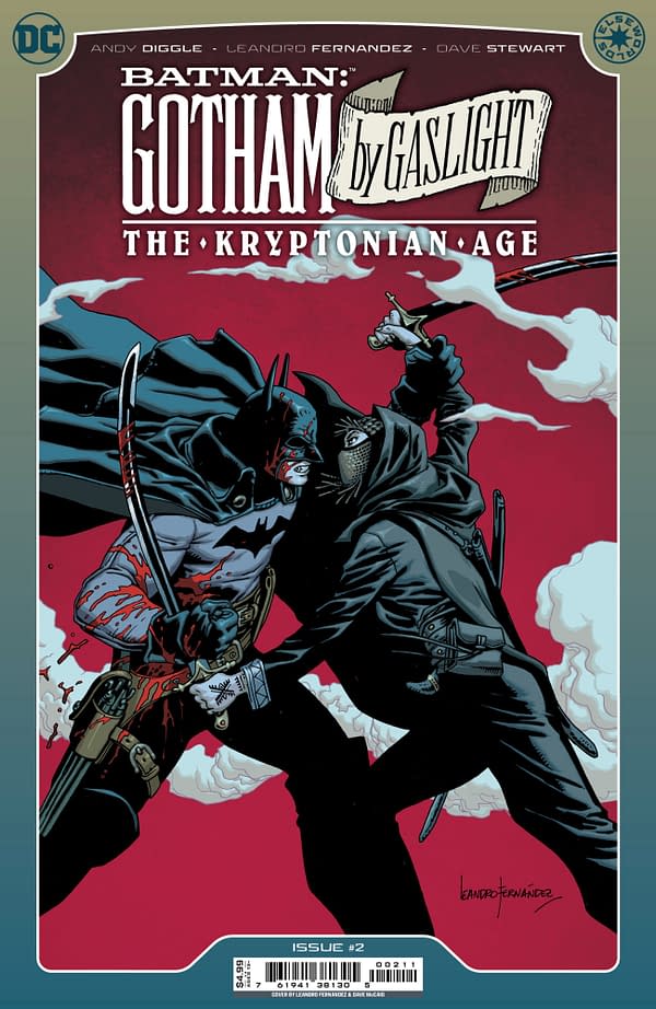 Cover image for Batman: Gotham by Gaslight - The Kryptonian Age #2