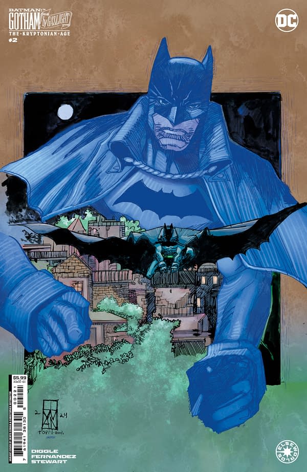 Cover image for Batman: Gotham by Gaslight - The Kryptonian Age #2