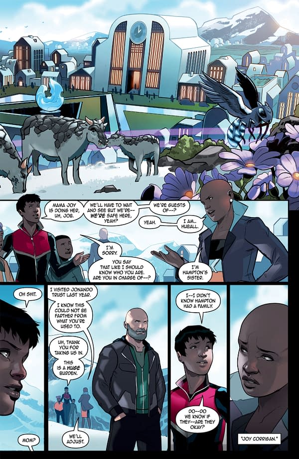 Interior preview page from JOY OPERATIONS 2 #2 STEPHEN BYRNE COVER