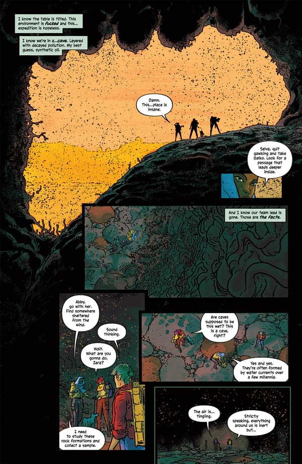 Into the Unbeing Part One #2 Preview: Sand, Lies & Alien Flies