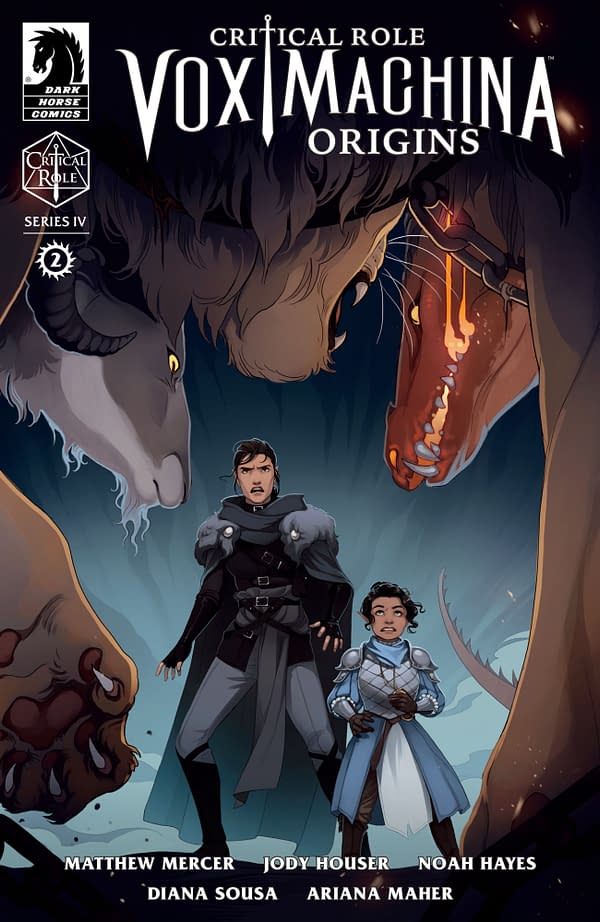 Cover image for CRITICAL ROLE: VOX MACHINA ORIGINS IV #2 DIANA SOUSA COVER