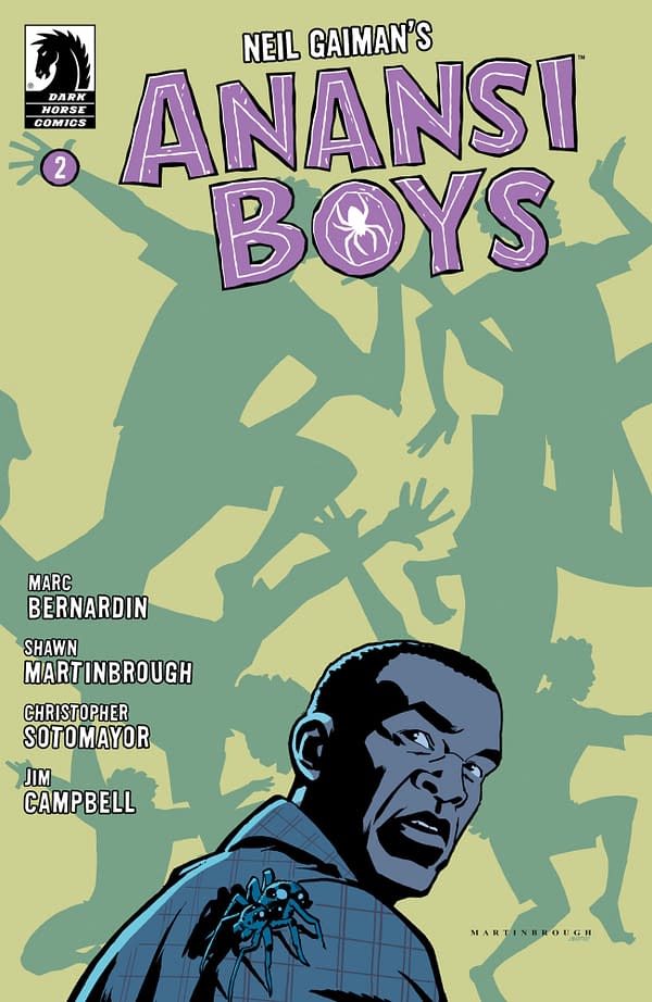 Cover image for Anansi Boys I #2 (CVR B) (Shawn Martinbrough)