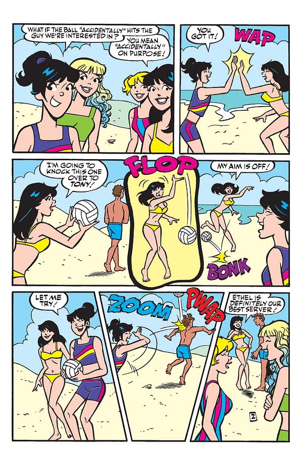 Interior preview page from Betty and Veronica Summer Spectacular #1