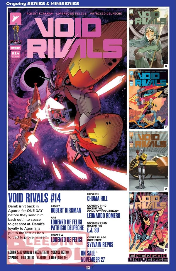 Image Comics November 2024 Solicits & Solicitations