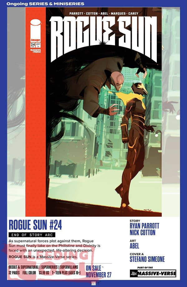 Image Comics November 2024 Solicits & Solicitations