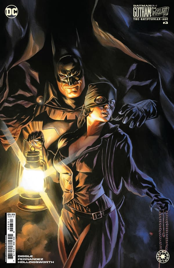 Cover image for Batman: Gotham by Gaslight - The Kryptonian Age #3