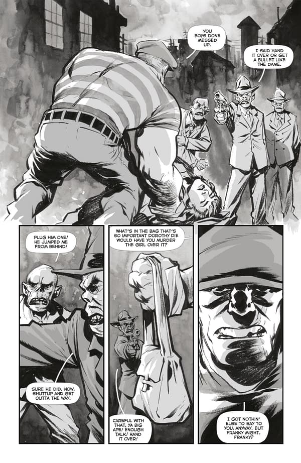 Interior preview page from THE GOON: THEM THAT DON'T STAY DEAD #2 ERIC POWELL COVER