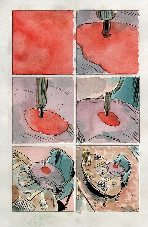 Interior preview page from GILT FRAME #1 MATT KINDT COVER