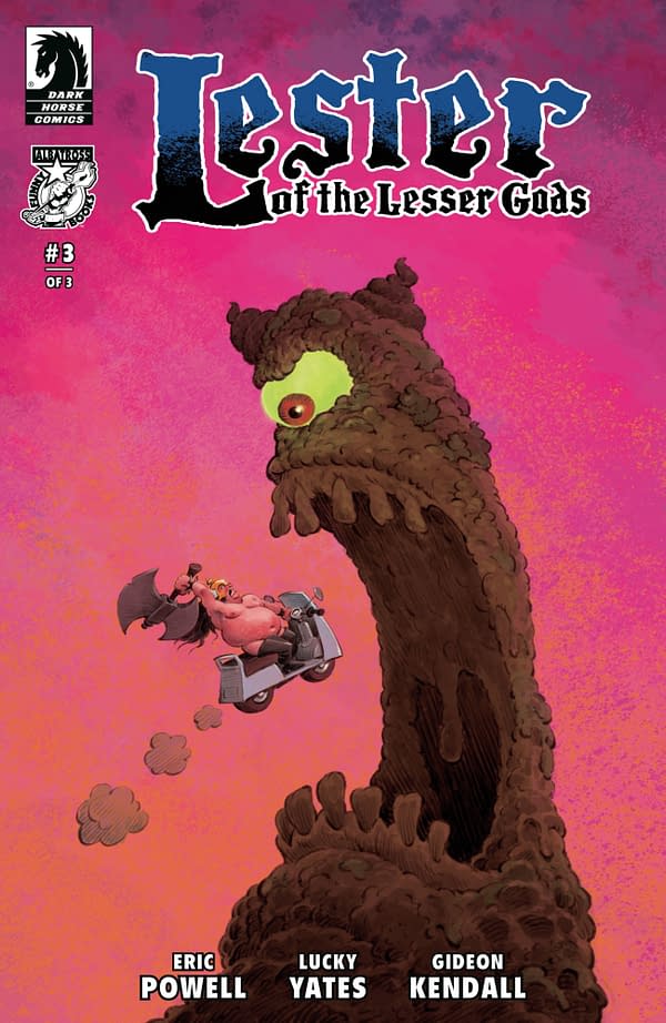 Cover image for LESTER OF THE LESSER GODS #3 GIDEON KENDALL COVER