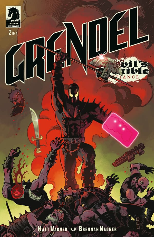 Cover image for GRENDEL: DEVIL'S CRUCIBLE DEFIANCE #2 ROB LEIGH COVER