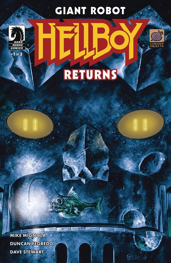 Cover image for GIANT ROBOT HELLBOY RETURNS #1 CVR A FEGREDO