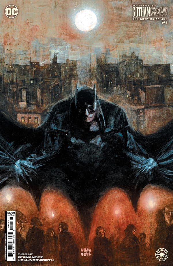 Cover image for Batman: Gotham by Gaslight - The Kryptonian Age #4