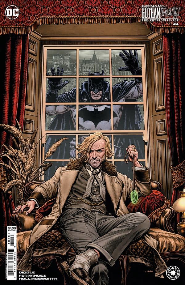 Cover image for Batman: Gotham by Gaslight - The Kryptonian Age #4