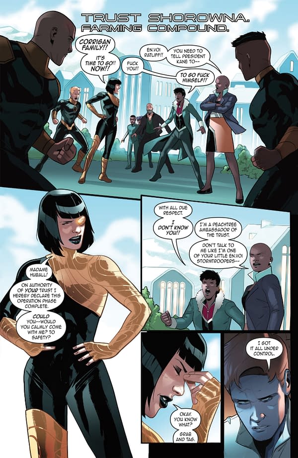 Interior preview page from JOY OPERATIONS 2 #4 STEPHEN BYRNE COVER