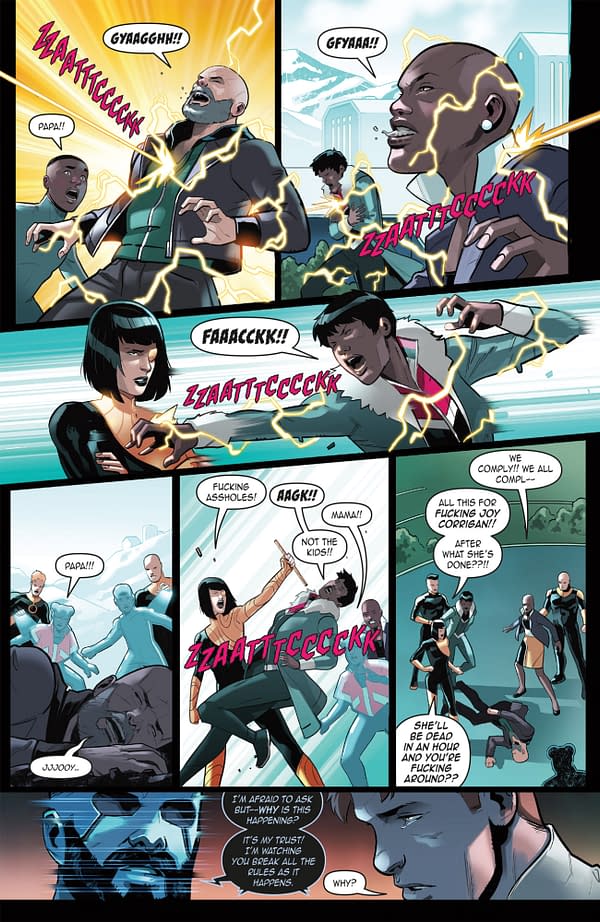 Interior preview page from JOY OPERATIONS 2 #4 STEPHEN BYRNE COVER