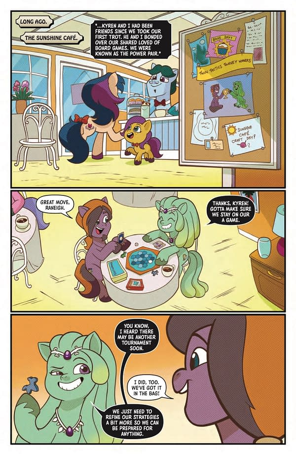 Interior preview page from MY LITTLE PONY: MARETIME MYSTERIES #4 ABIGAIL STARLING COVER