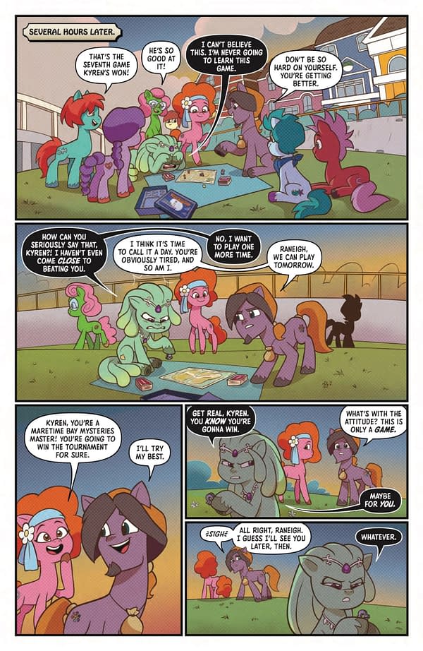 Interior preview page from MY LITTLE PONY: MARETIME MYSTERIES #4 ABIGAIL STARLING COVER