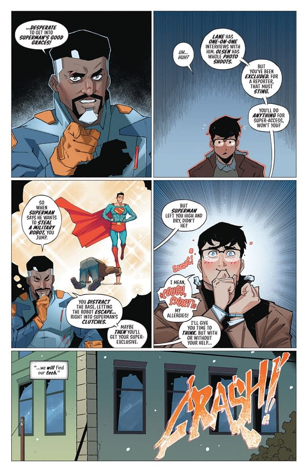 Interior preview page from My Adventures with Superman #3