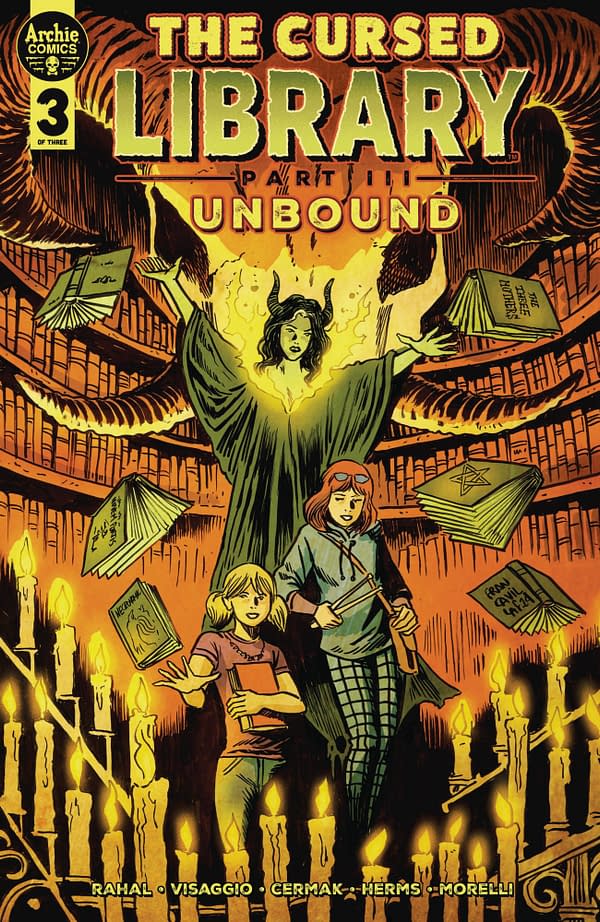 Cover image for CURSED LIBRARY UNBOUND CVR B FRANCESCO FRANCAVILLA (RES)