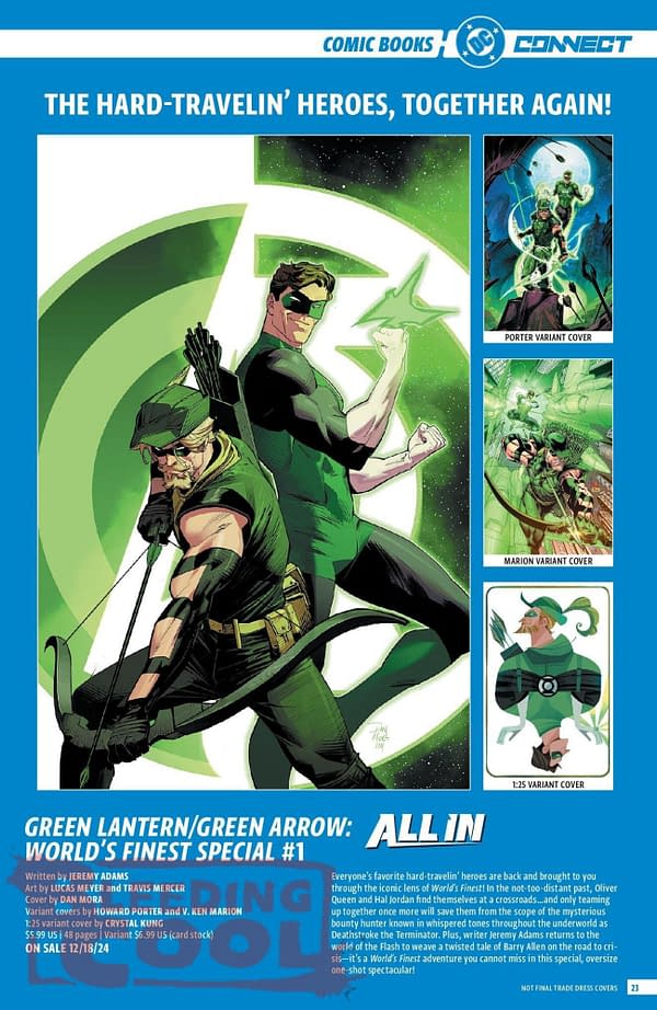 DC Comics Full December 2024 Solicits & Solicitations