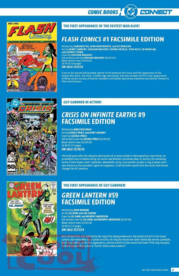 DC Comics Full December 2024 Solicits & Solicitations