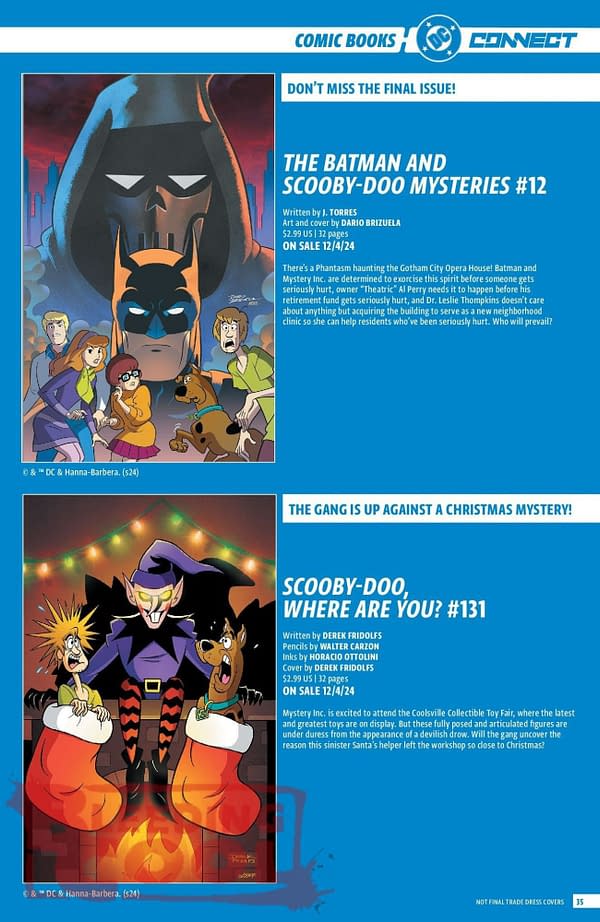 DC Comics Full December 2024 Solicits & Solicitations
