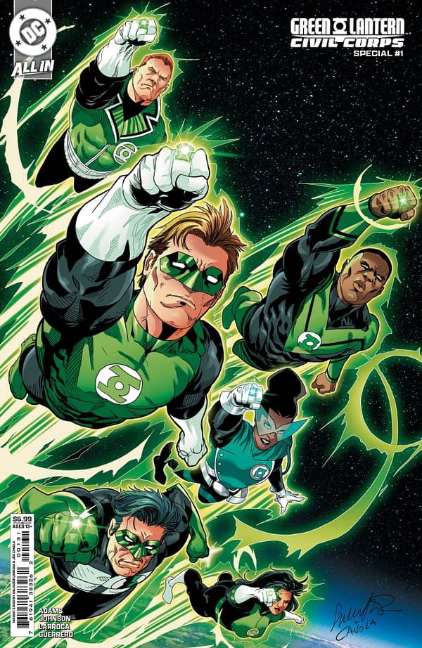 Cover image for Green Lantern Corps Special #1