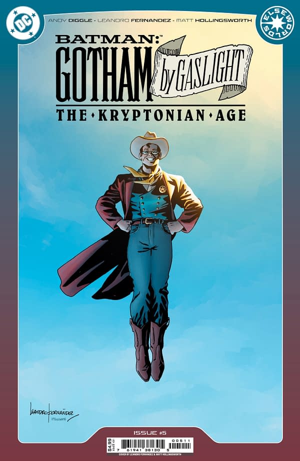 Cover image for Batman: Gotham by Gaslight - The Kryptonian Age #5