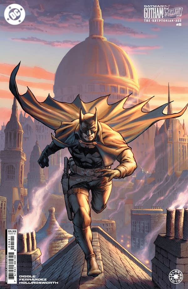 Cover image for Batman: Gotham by Gaslight - The Kryptonian Age #5