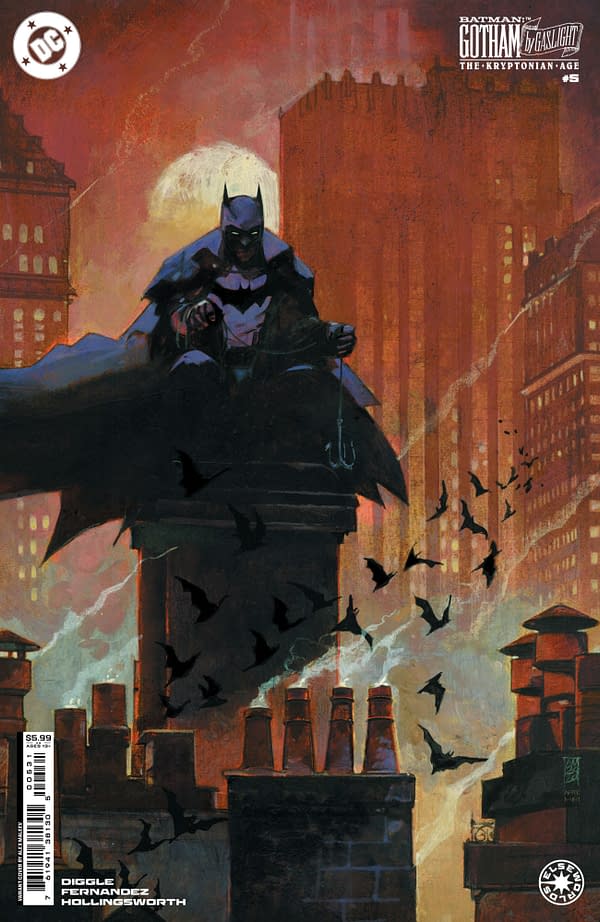 Cover image for Batman: Gotham by Gaslight - The Kryptonian Age #5