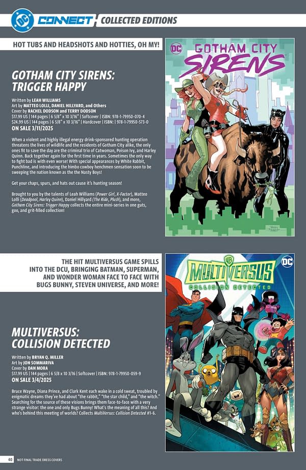 DC Comics' January 2025 Solicits - More Than Just Batman