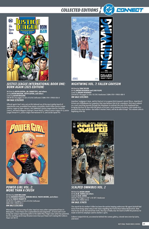 DC Comics' January 2025 Solicits - More Than Just Batman