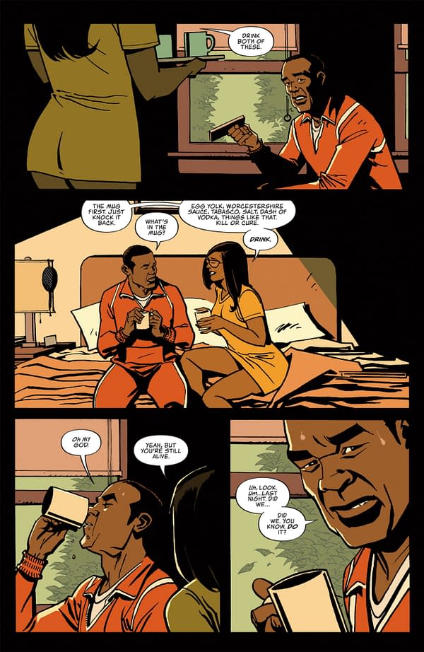 Interior preview page from ANANSI BOYS I #5 CHRIS SOTOMAYOR COVER