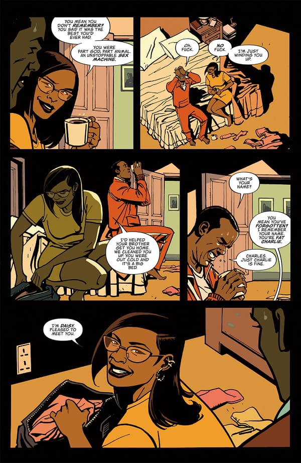 Interior preview page from ANANSI BOYS I #5 CHRIS SOTOMAYOR COVER