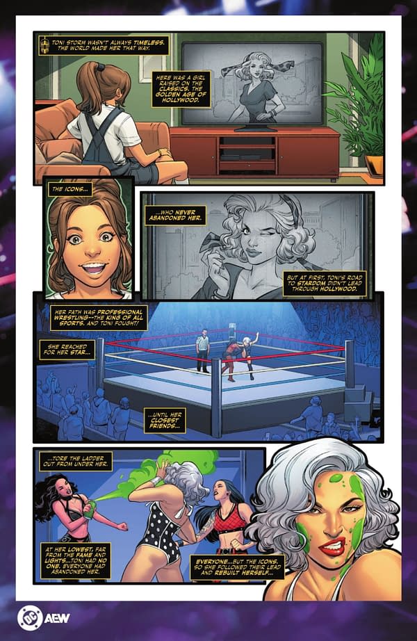 DC Tells AEW Origin Stories In Promo Comics Written By Steve Orlando