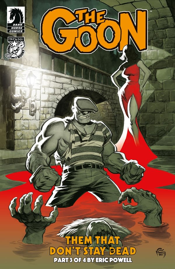 Cover image for THE GOON: THEM THAT DON'T STAY DEAD #3 ERIC POWELL COVER