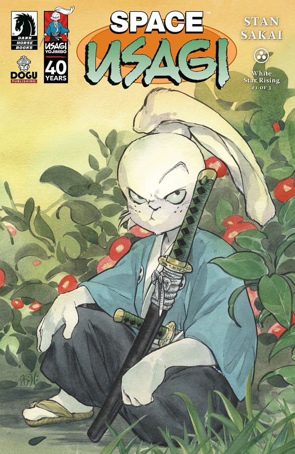 Cover image for Space Usagi: White Star Rising #1 (CVR B) (1:10) (Peach Momoko)