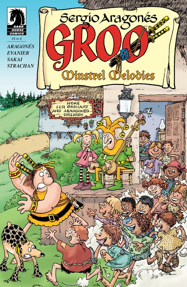 Cover image for GROO: MINSTREL MELODIES #2 CARRIE STRACHAN COVER