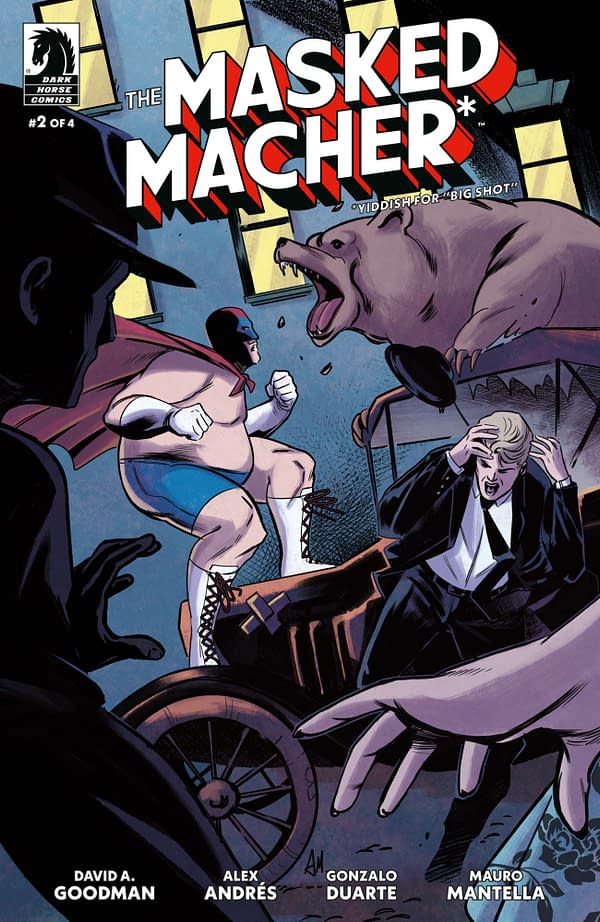 Cover image for MASKED MACHER #2 MAURO MANTELLA COVER